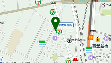studio worcle 新宿店の地図画像