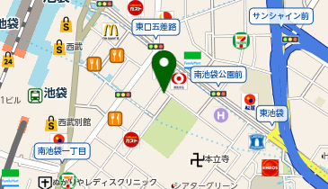 studio worcle ikebukuro 池袋店の地図画像