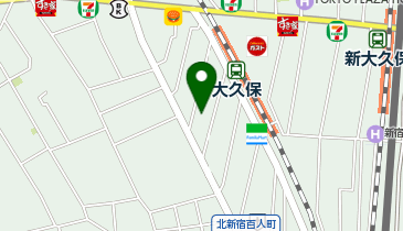 studio worcle okubo 大久保店の地図画像