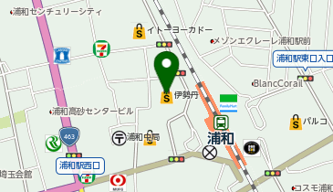 RAG MART 伊勢丹浦和店の地図画像