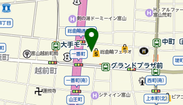 deux C 大和富山店の地図画像