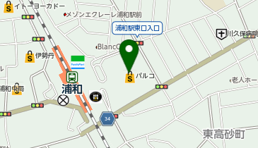 deux C 浦和パルコ店の地図画像