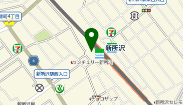 ハロースミス 西友 新所沢店の地図画像
