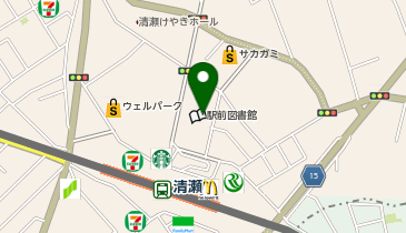 ハロースミス 修理工房 西友 清瀬店の地図画像