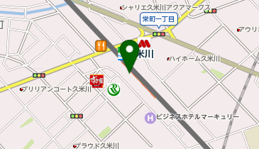 ハロースミス 西友 久米川店の地図画像