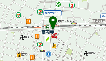 Dr. Martens KOENJIの地図画像