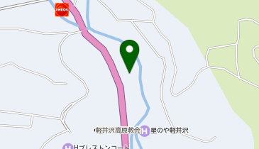 CRAFY 軽井沢店の地図画像