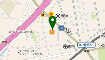 GYM ORSO イトーヨーカドー四つ木店の地図画像