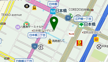 BODY ARCHI 日本橋高島屋S.C.店の地図画像