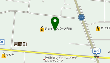 GelaFru(ジェラフル) ジョイホンパーク吉岡の地図画像