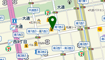 HAKKA KEI Hayama PLUS 丸井今井札幌本店の地図画像