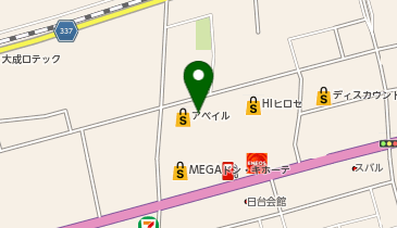 PETS LAND スーパーコンボ菊陽店の地図画像