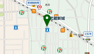 WECLE(ウィークル) 武蔵新城店の地図画像