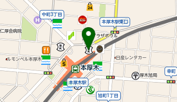 WECLE(ウィークル) 本厚木店の地図画像