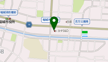 トヨタS&D 稲城店の地図画像