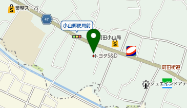 トヨタS&D 町田小山店の地図画像