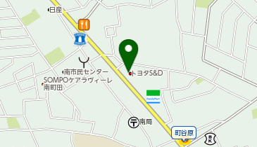 トヨタS&D 町田南店の地図画像