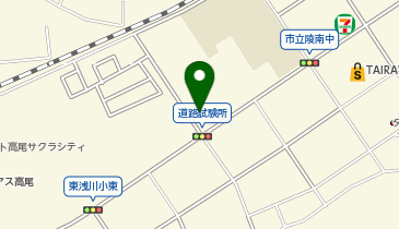 トヨタS&D 西東京 高尾店の地図画像