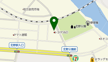 トヨタS&D 八王子北野店の地図画像