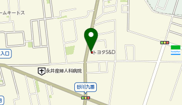 トヨタS&D 立川北店の地図画像