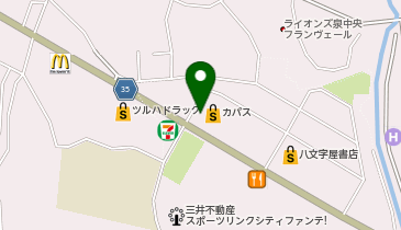 ニッカホーム 仙台泉ショールームの地図画像