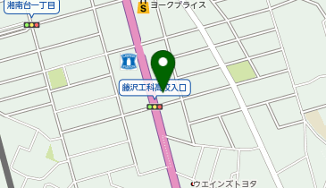 プレミアムカルビ 湘南台店の地図画像
