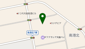LIXILショールーム南港の地図画像