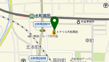あかのれん 大和高田店の地図画像