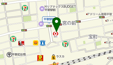 オンディーヌ 平塚店の地図画像