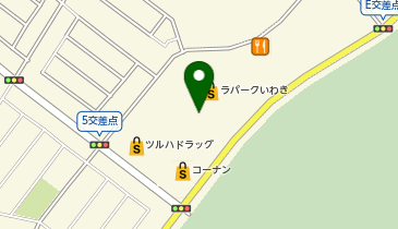 オンディーヌ ONDINE IWAKI(いわき店)の地図画像
