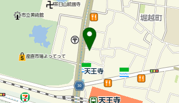 オンディーヌ 天王寺スタジオの地図画像