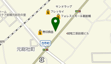 オンディーヌ 前橋店の地図画像