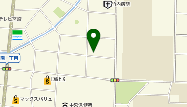 オンディーヌ 宮崎店の地図画像