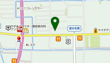 オンディーヌ 橿原店の地図画像