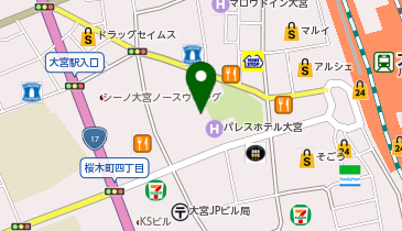 オンディーヌ 大宮本店の地図画像