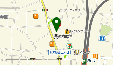 オンディーヌ 所沢店の地図画像