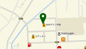 オンディーヌ 山口宇部店の地図画像