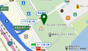 オンディーヌ 横浜ランドマークタワー店の地図画像