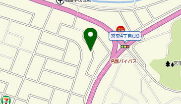 グランドハイツ宇茂佐の森の地図画像