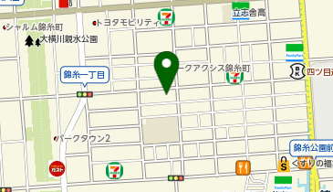 メガロス キッズ錦糸町の地図画像