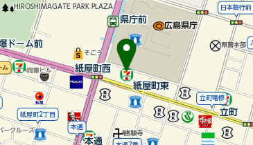 好日山荘 広島紙屋町店の地図画像