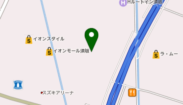 好日山荘 イオンモール須坂店の地図画像