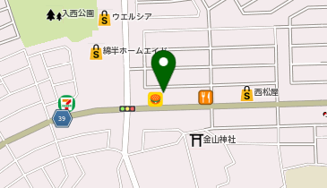 100えんハウスレモン にっさい店の地図画像