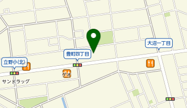 100えんハウスレモン 春日部店の地図画像