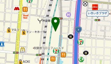 Gaba(ガバ)マンツーマン英会話 秋葉原ラーニングスタジオの地図画像