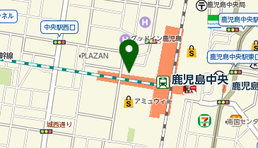 Gaba(ガバ)マンツーマン英会話 鹿児島中央ラーニングスタジオ(サテライトLS)の地図画像