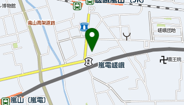 スノーピークランドステーション京都嵐山の地図画像
