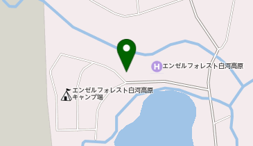 スノーピーク白河高原キャンプフィールドの地図画像