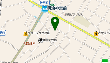 ワタベウェディング 表参道フラッグシップの地図画像
