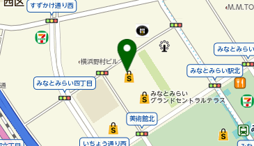 ワタベウェディング 横浜ベイフォトスタジオの地図画像